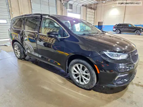 2C4RC3BG7SR514527 — 2025 Chrysler Pacifica, фото 4 с аукциона Copart 20.10.2026, Боковая часть