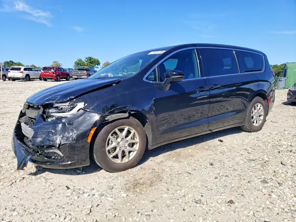 2C4RC1BG8SR594487 — 2025 Chrysler Pacifica, Передняя часть (Front End), фото до ремонта