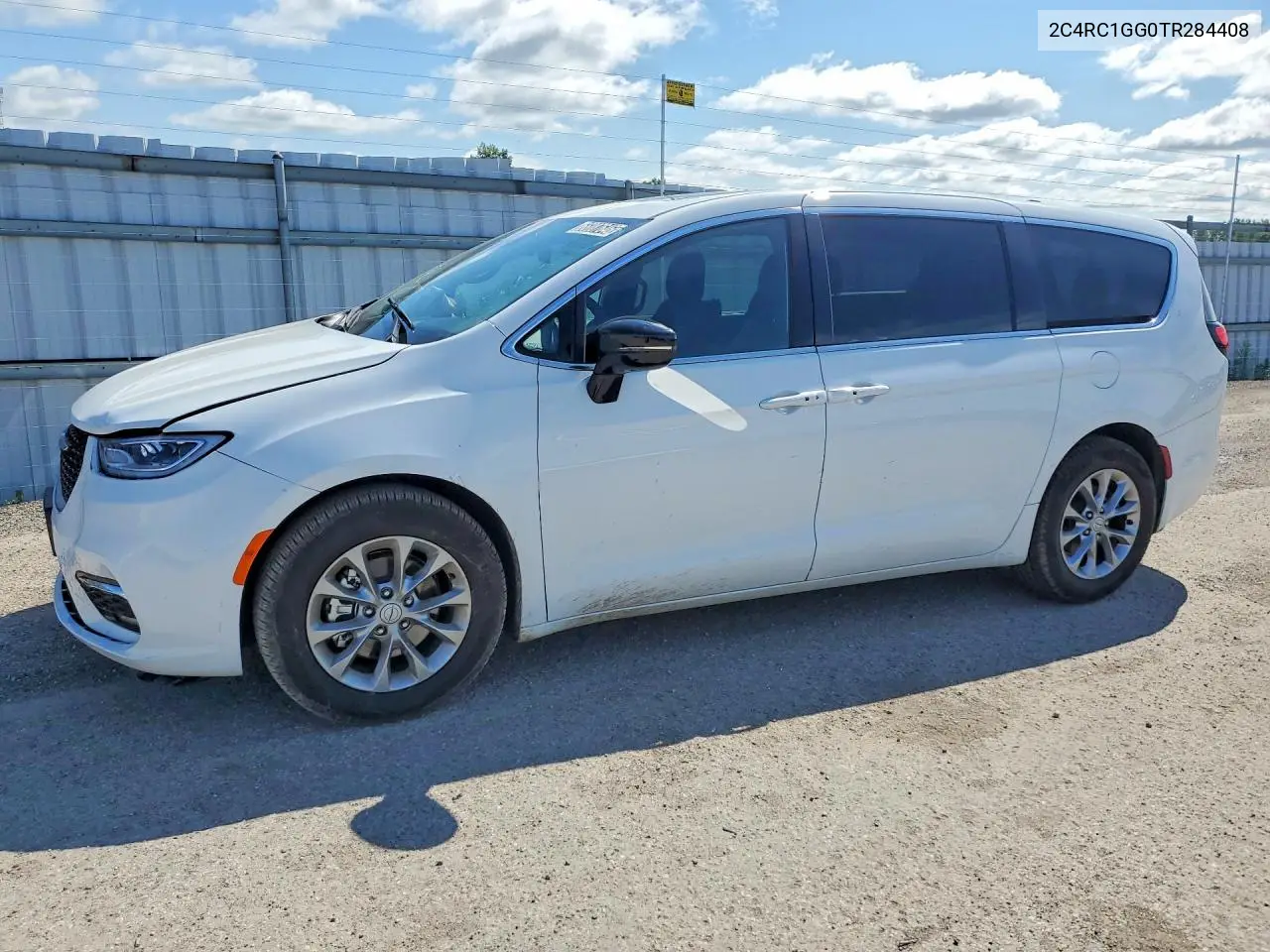 2C4RC1GG0TR284408 Chrysler Pacifica 2026 — повреждение Передняя часть, фото до ремонта