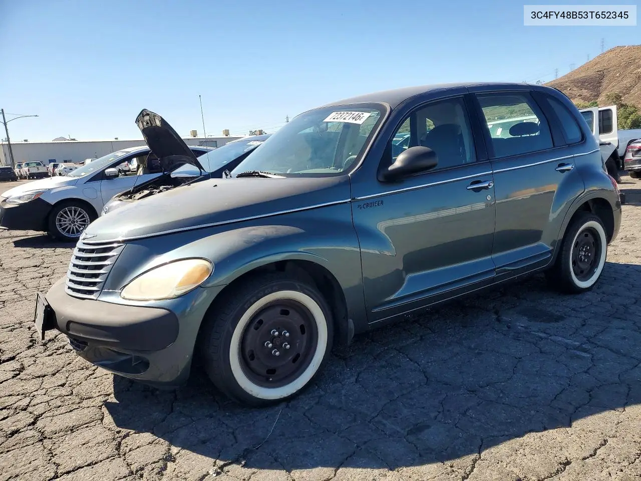 2003 Chrysler Pt Cruiser Classic VIN 3C4FY48B53T652345 фото 1