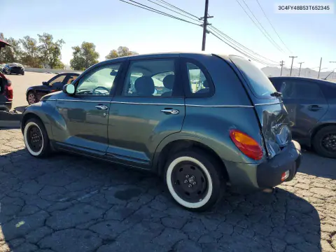 2003 Chrysler Pt Cruiser Classic VIN 3C4FY48B53T652345 фото 2