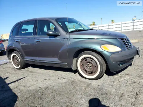 2003 Chrysler Pt Cruiser Classic VIN 3C4FY48B53T652345 фото 4