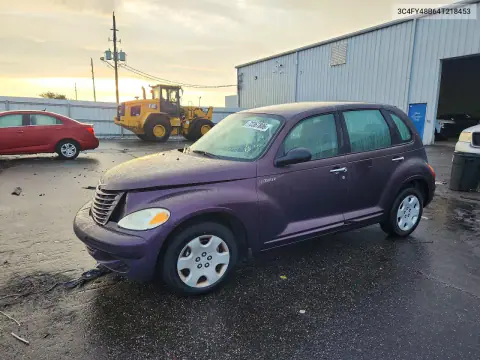 3C4FY48B64T218453 — 2004 Chrysler PT Cruiser, Передняя часть, фото до ремонта