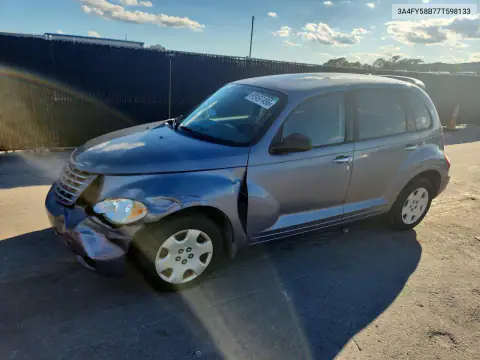3A4FY58B77T598133 Chrysler PT Cruiser 2007 — повреждение Передняя часть, фото до ремонта