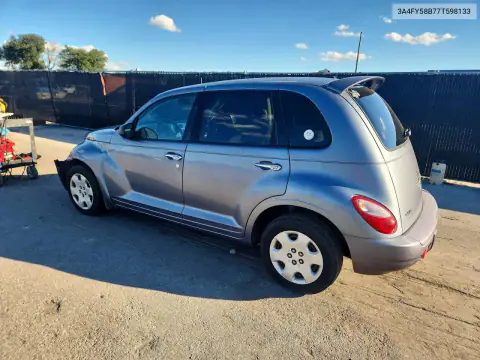 3A4FY58B77T598133 — 2007 Chrysler PT Cruiser, фото 2 с аукциона Copart, Передняя часть