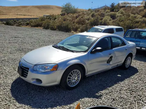 1C3EL46X64N210057 — 2004 Chrysler Sebring, Сторона, фото до ремонта