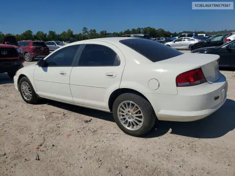 2005 Chrysler Sebring VIN 1C3EL46X75N579267 фото 2