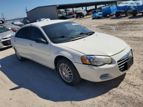 2005 Chrysler Sebring VIN 1C3EL46X75N579267 фото 4