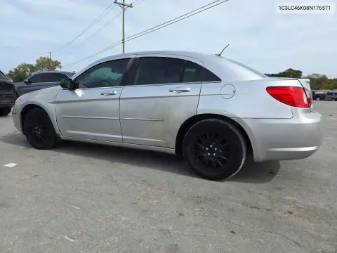 2008 Chrysler Sebring Lx VIN 1C3LC46K08N176571 фото 2