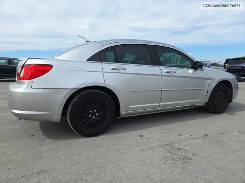 2008 Chrysler Sebring Lx VIN 1C3LC46K08N176571 фото 3
