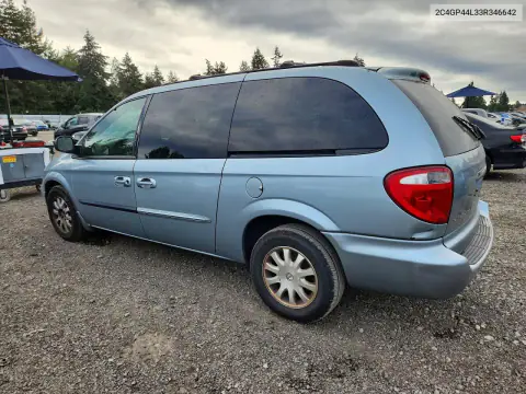 2C4GP44L33R346642 — 2003 Chrysler TOWN & Country, фото 2 с аукциона Copart, Боковая часть