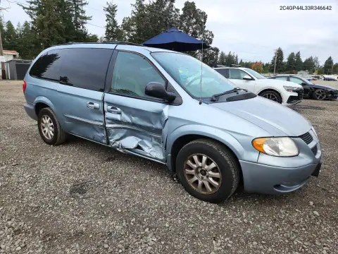 2C4GP44L33R346642 — 2003 Chrysler TOWN & Country, фото 4 с аукциона Copart, Боковая часть
