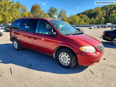 2007 Chrysler Town & Country Lx VIN 2A4GP44R97R231001 фото 4