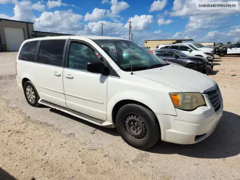 2A8HR44E99R659695 — 2009 Chrysler TOWN & Country, фото 4 с аукциона Copart, Боковая часть