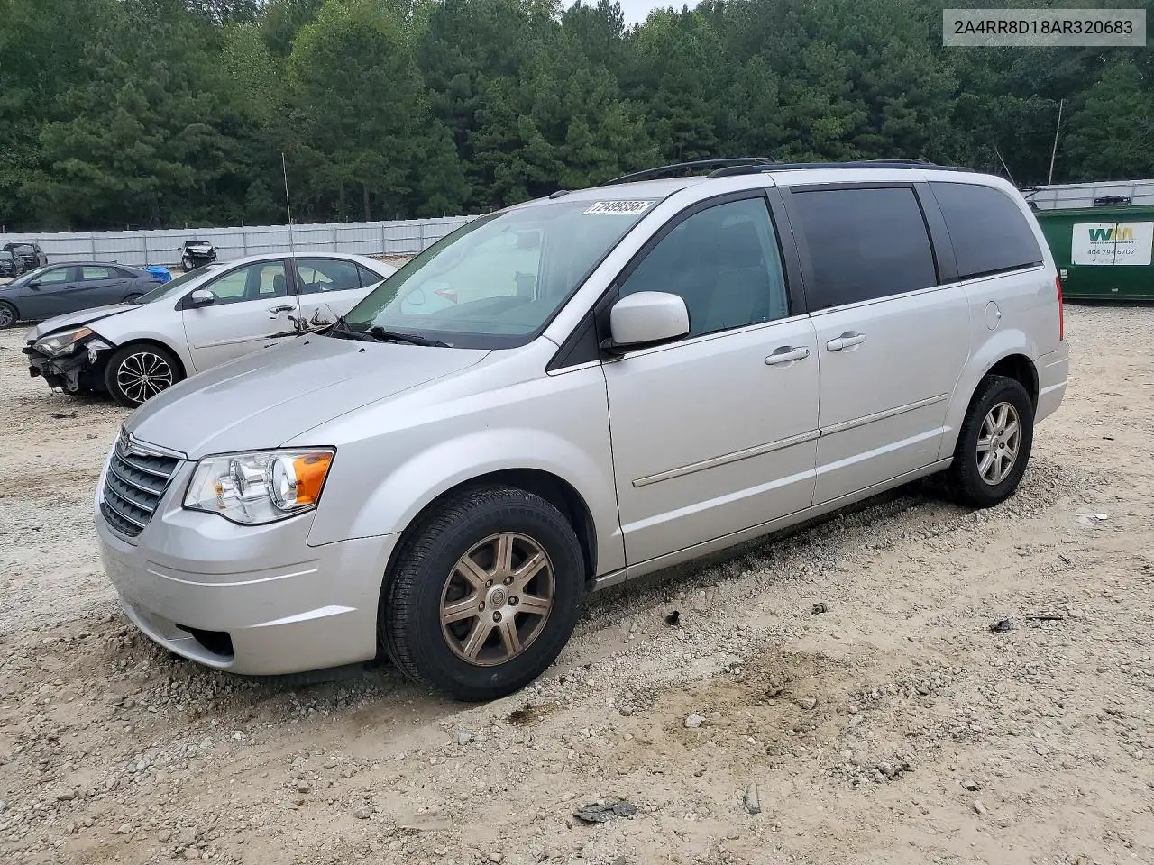 2010 Chrysler Town & Country Touring Plus VIN 2A4RR8D18AR320683 фото 1