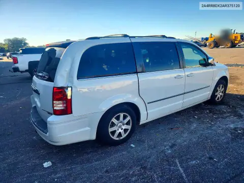 2A4RR8DX2AR375120 — 2010 Chrysler TOWN & Country, фото 3 с аукциона Copart, Задняя часть