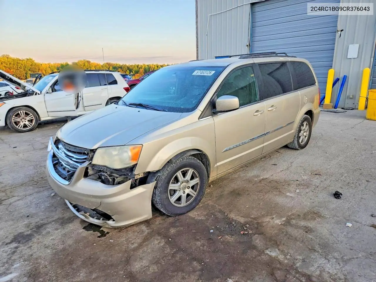 2012 Chrysler Town & Country Touring VIN 2C4RC1BG9CR376043 фото 1