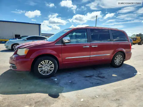 2C4RC1CG6CR117055 — 2012 Chrysler TOWN & Country, Передняя часть, фото до ремонта