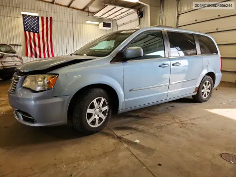 2C4RC1BG8DR556244 — 2013 Chrysler TOWN & Country, Передняя часть, фото до ремонта
