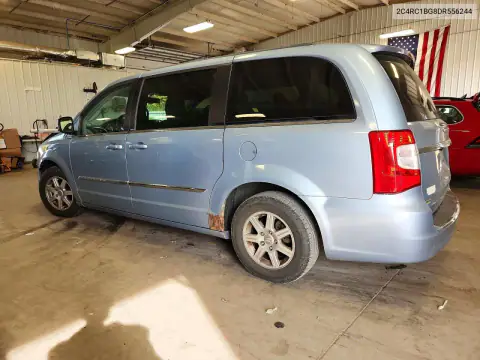 2C4RC1BG8DR556244 — 2013 Chrysler TOWN & Country, фото 2 с аукциона Copart, Передняя часть