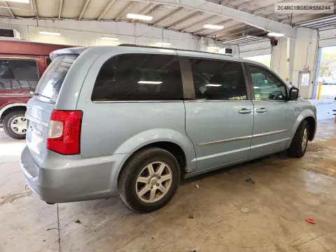 2C4RC1BG8DR556244 — 2013 Chrysler TOWN & Country, фото 3 с аукциона Copart, Передняя часть