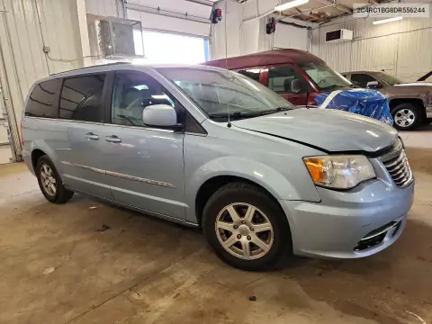 2C4RC1BG8DR556244 — 2013 Chrysler TOWN & Country, фото 4 с аукциона Copart, Передняя часть