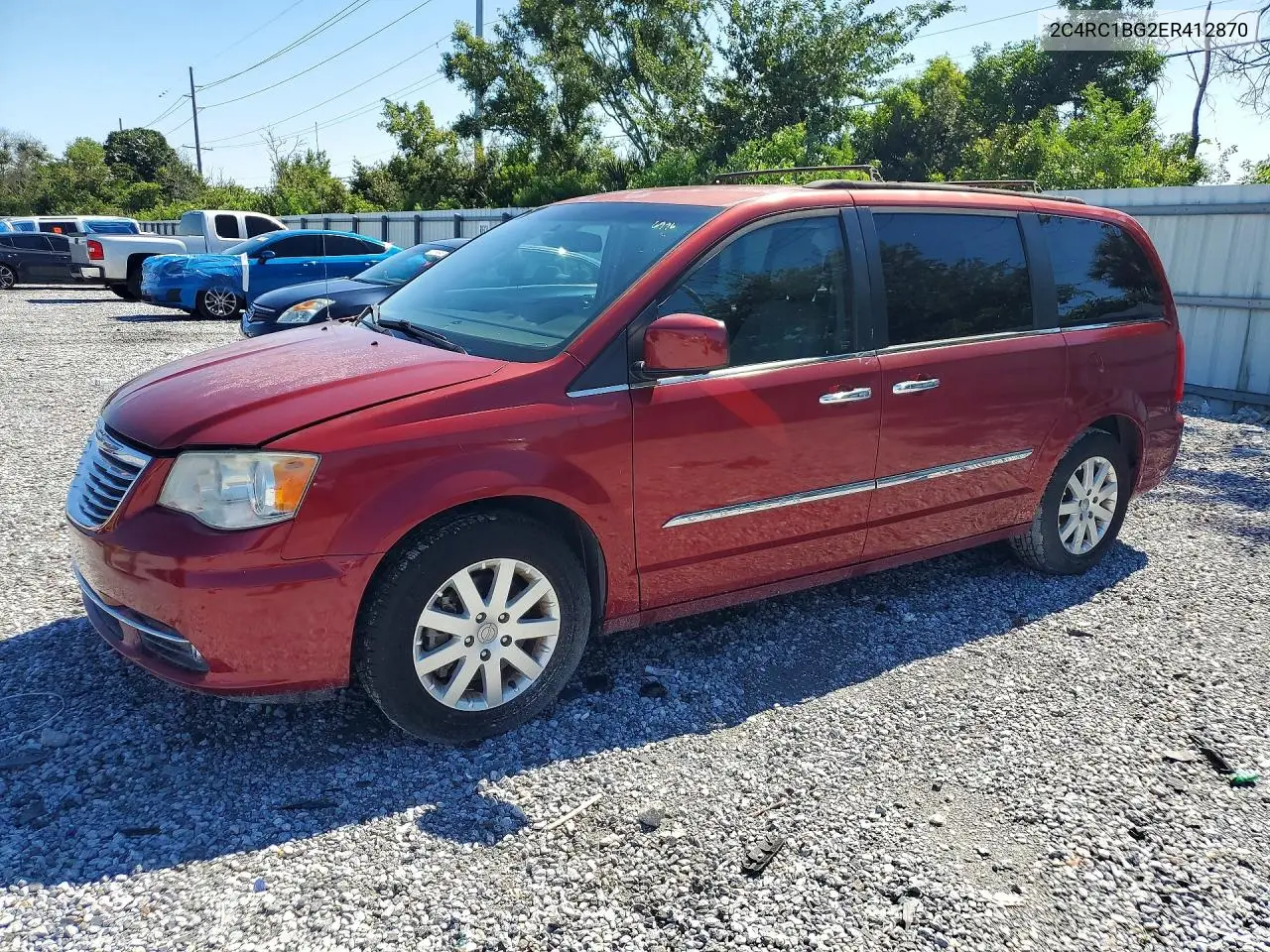 2014 Chrysler Town & Country Touring VIN 2C4RC1BG2ER412870 фото 1