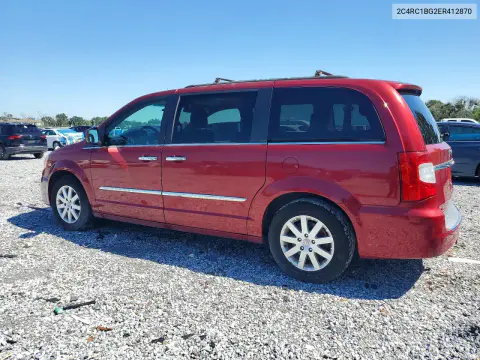 2014 Chrysler Town & Country Touring VIN 2C4RC1BG2ER412870 фото 2
