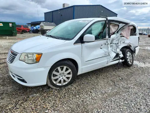 2C4RC1BG4ER124574 Chrysler TOWN & Country 2014 — повреждение Боковая часть, фото до ремонта