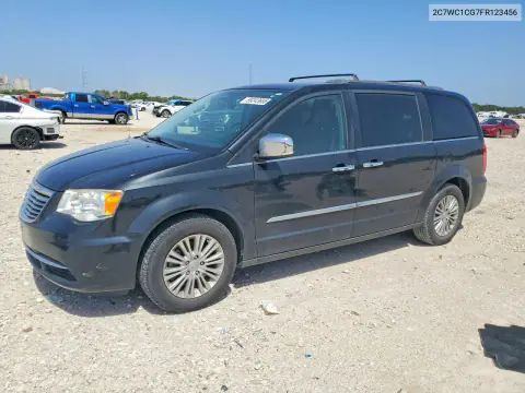 2C4RC1CG6FR597652 — 2015 Chrysler TOWN & Country, Мелкие вмятины и царапины, фото до ремонта