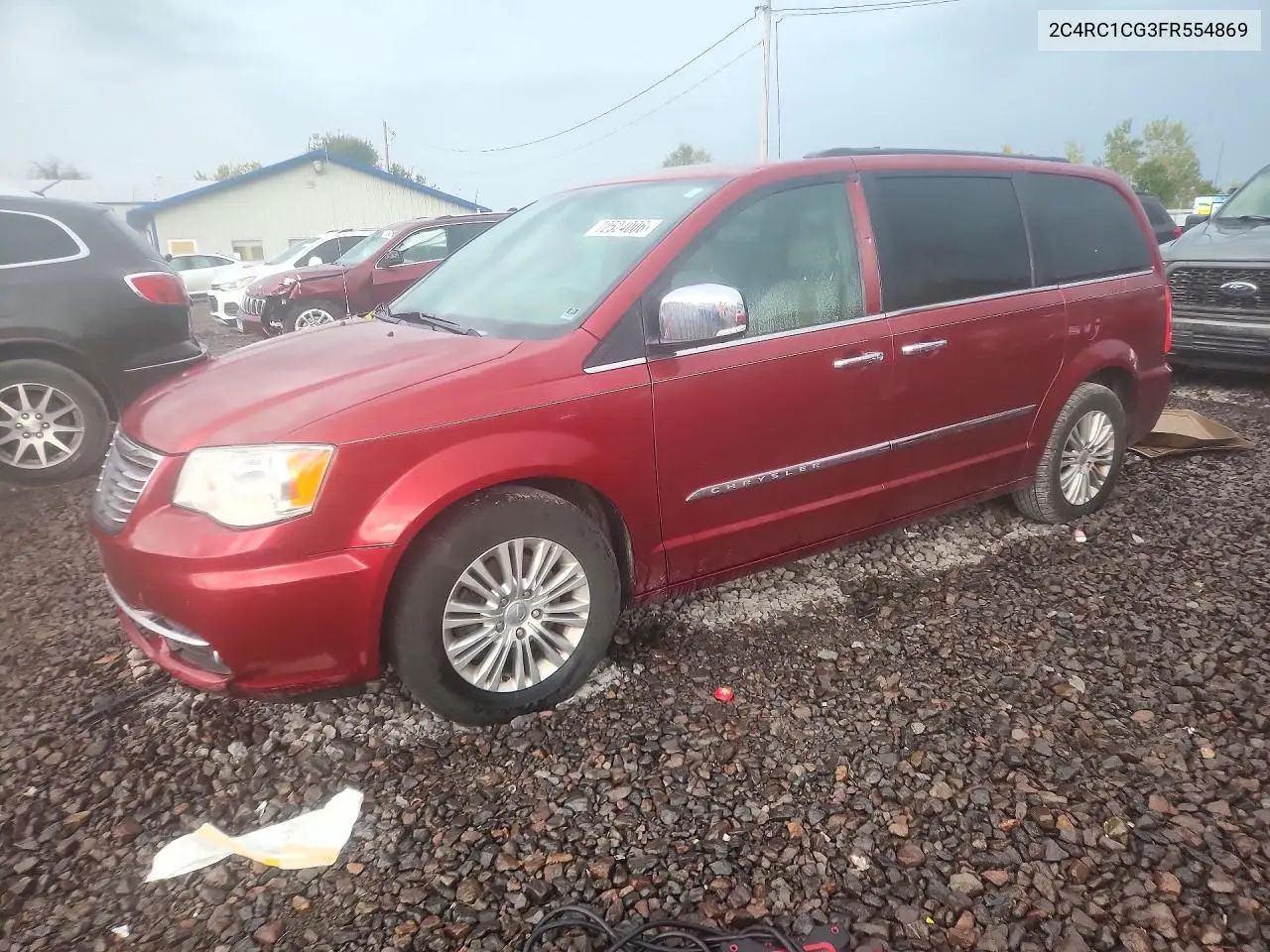 2015 Chrysler Town & Country Touring L VIN 2C4RC1CG3FR554869 фото 1