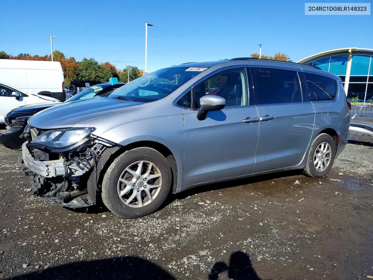 2C4RC1DG8LR148323 Chrysler Voyager 2020 — повреждение Передняя часть, фото до ремонта