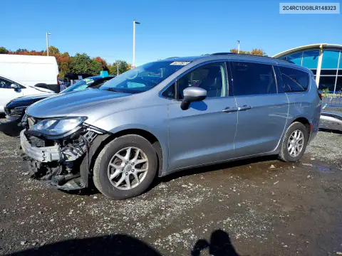 2C4RC1DG8LR148323 — 2020 Chrysler Voyager, Передняя часть, фото до ремонта