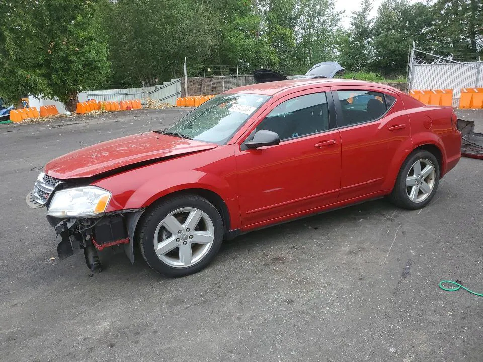 2013 DODGE AVENGER VIN 1C3CDZABXDN643376 фото 1