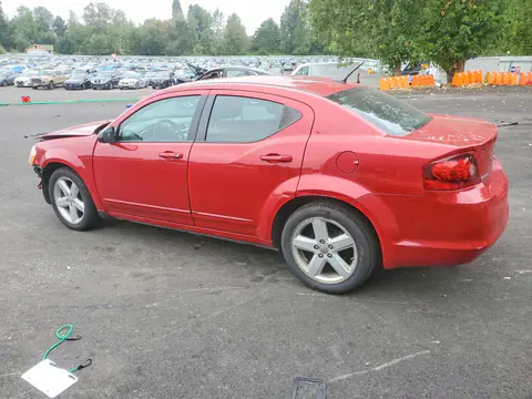 2013 DODGE AVENGER VIN 1C3CDZABXDN643376 фото 2