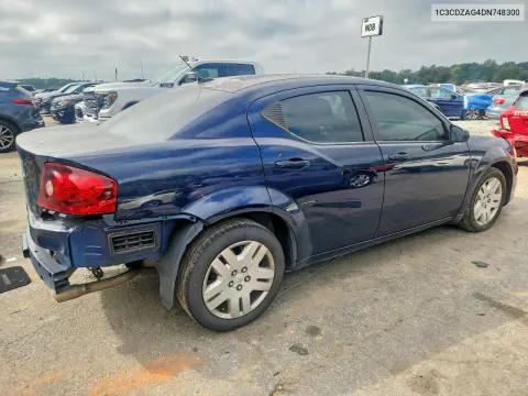 2013 Dodge Avenger Se VIN 1C3CDZAG4DN748300 фото 3