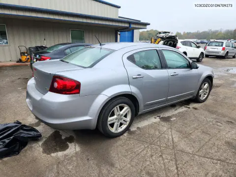 2013 Dodge Avenger Sxt VIN 1C3CDZCG1DN709273 фото 3