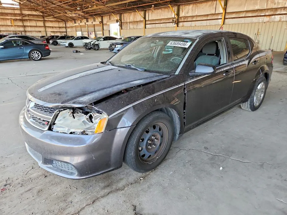 2014 Dodge Avenger VIN 1C3CDZAB7EN189928 фото 1
