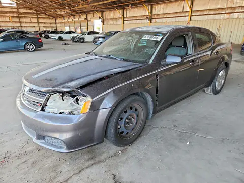 1C3CDZAB7EN189928 — 2014 Dodge Avenger, Передняя часть (Front End), фото до ремонта