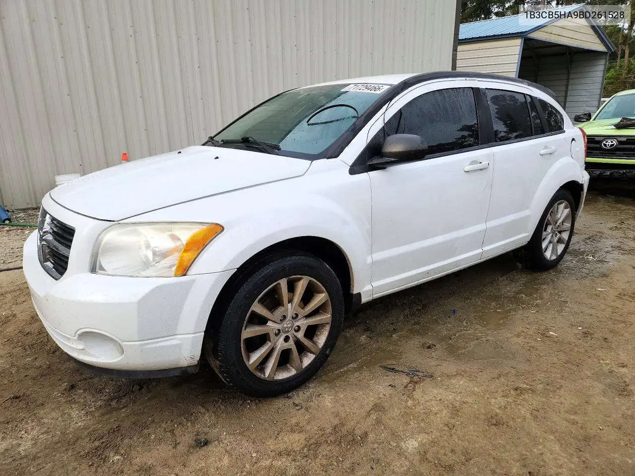 2011 Dodge Caliber Heat VIN 1B3CB5HA9BD261528 фото 1