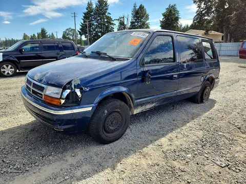 2B4GK2537MR213768 — 1991 Dodge Caravan, Передняя часть (Front End), фото до ремонта