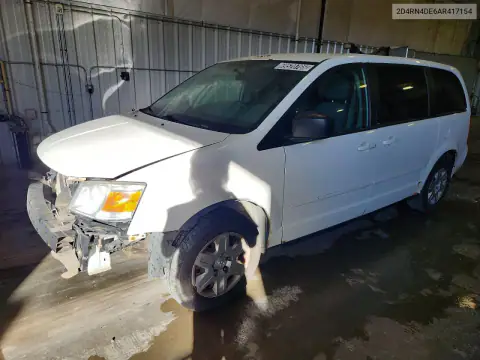 2D4RN4DE6AR417154 — 2010 Dodge Caravan, Передняя часть, фото до ремонта