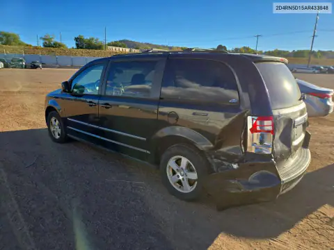 2D4RN5D15AR433848 — 2010 Dodge Caravan, фото 2 с аукциона Copart, Задняя часть