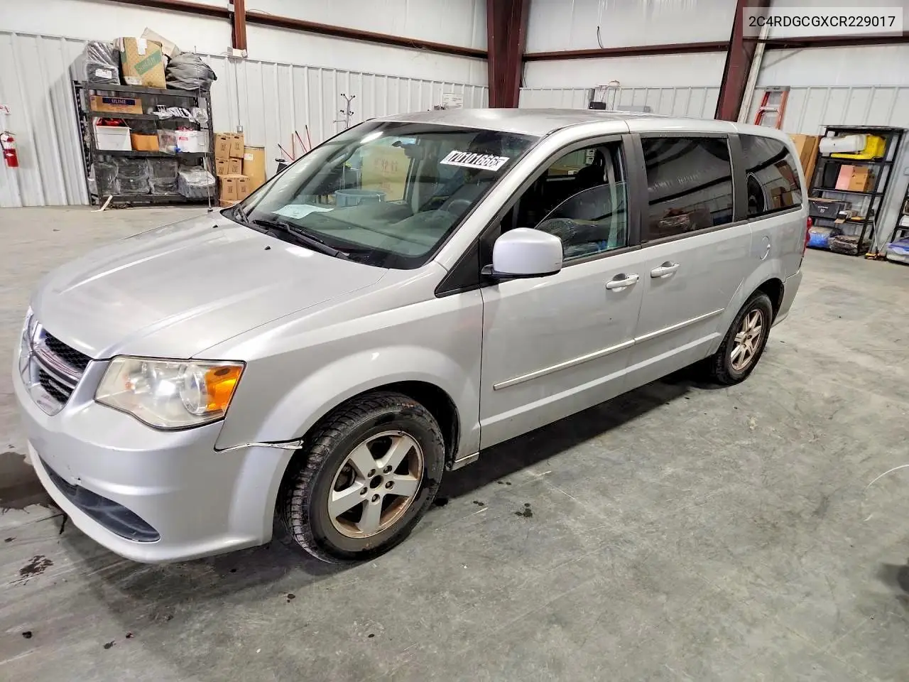 2012 Dodge Grand Caravan Sxt VIN 2C4RDGCGXCR229017 фото 1