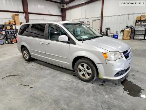 2012 Dodge Grand Caravan Sxt VIN 2C4RDGCGXCR229017 фото 4