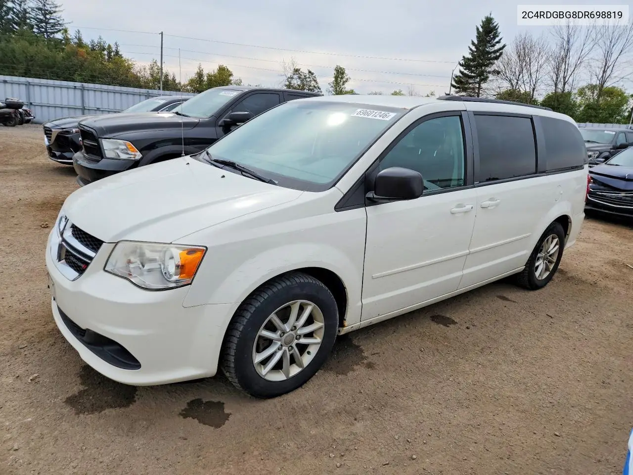 2013 Dodge Grand Caravan Se VIN 2C4RDGBG8DR698819 фото 1