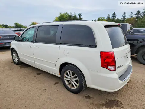 2013 Dodge Grand Caravan Se VIN 2C4RDGBG8DR698819 фото 2