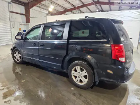 2013 Dodge Grand Caravan Crew VIN 2C4RDGDG2DR588135 фото 2