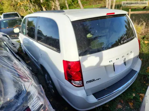 2014 Dodge Grand Caravan Se VIN 2C4RDGBG5ER235893 фото 2