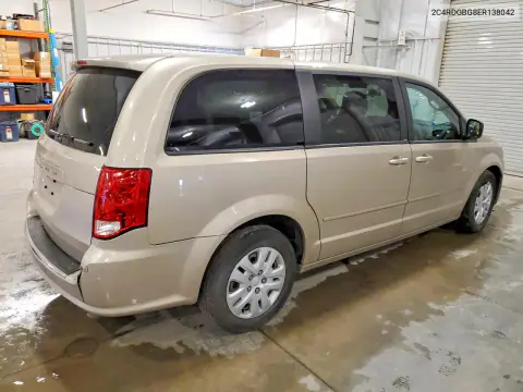 2014 Dodge Grand Caravan Se VIN 2C4RDGBG8ER138042 фото 3